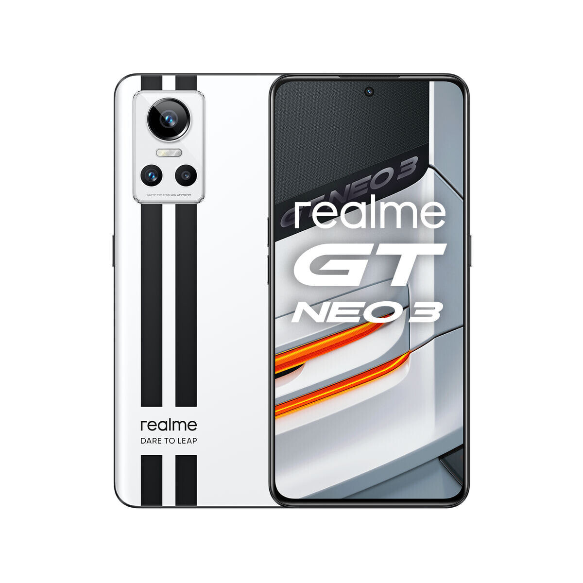 Смартфоны Realme Neo 3 12GB 256GB Белый 12 GB RAM Octa Core MediaTek Dimensity 256 GB 6,7