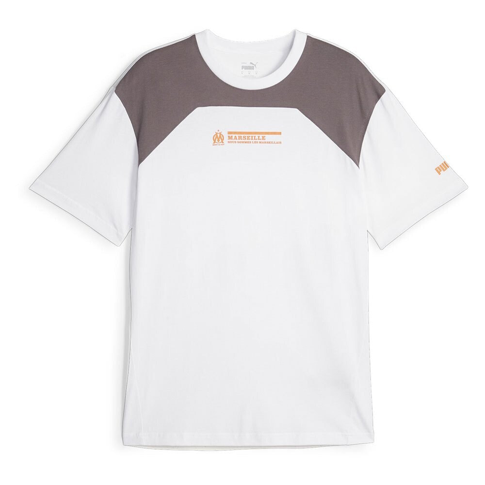 PUMA OM Football Culture Short Sleeve T-Shirt