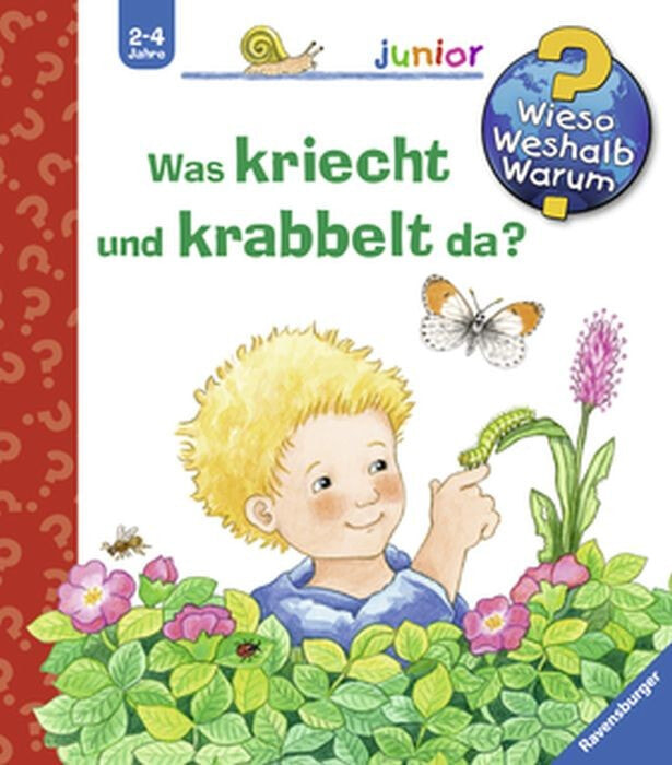 Ravensburger Why? Why? Why? Junior (Vol. 36): What's Creeping and Crawling There? детская книга 978-3-473-32818-5