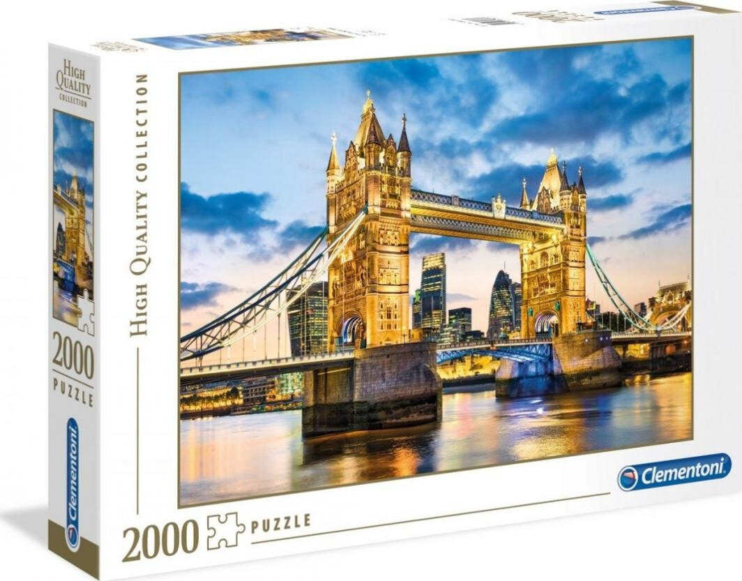 Clementoni Puzzle 2000 elementów HQ Tower Bridge at Dusk