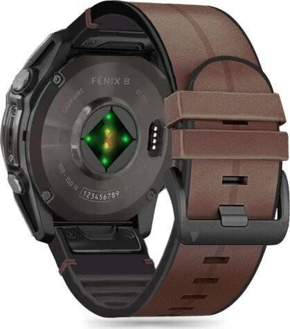 Tech-Protect TECH-PROTECT SILICONE PU GARMIN FENIX 5 / 6 / 6 PRO / 7 / 8 (47 MM) / E BROWN