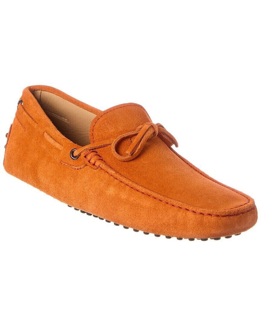 Tod’S New Laccetto New Gommini Suede Loafer Men's