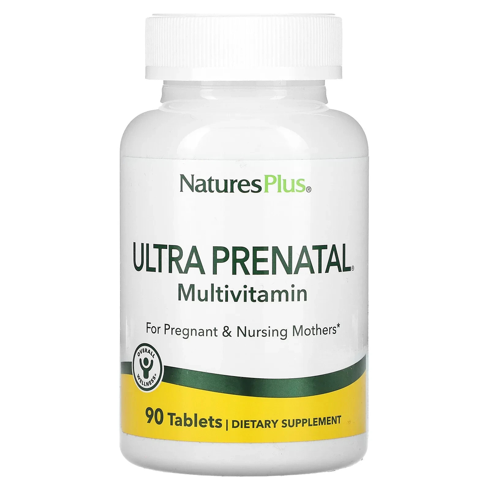 NaturesPlus, Ultra Prenatal, мультивитамины для беременных, 180 таблеток