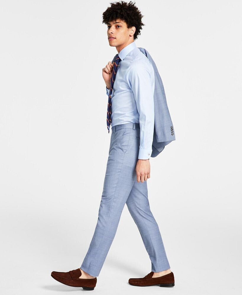 Calvin Klein men's Skinny-Fit Infinite Stretch Solid Suit Pants