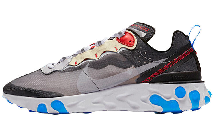 Nike React Element 87 Dark Grey 低帮 跑步鞋 男女同款 暗灰 / Кроссовки Nike React Element 87 Dark Grey AQ1090-003