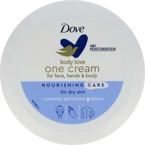 Питательный крем для сухой кожи Dove Nourishing face and body cream for dry skin Body Love ( Nourish ing Care ) 250 ml