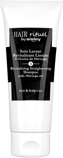 Sisley Hair Rituel Revitalicking Straightening Shampoo Восстанавливающий и разглаживающий шампунь с маслом моринги 200 мл