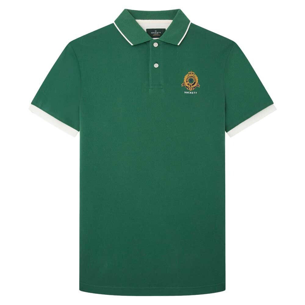 HACKETT Heritage Logo Short Sleeve Polo