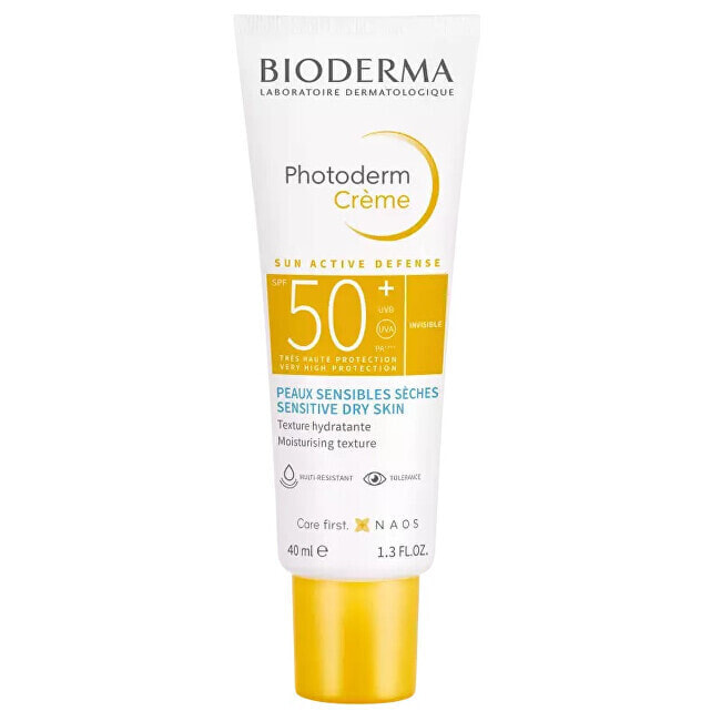 Sun protection cream for sensitive and dry skin SPF 50+ Photoderm Creme (Cream) 40 ml