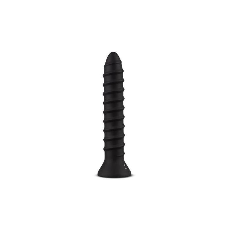 Плаг или анальная пробка EasyToys Screwed Butt Plug with Vibration Large