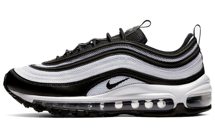 Nike Air Max 97 Black White 复古 熊猫 低帮 跑步鞋 女款 黑白 / Кроссовки Nike Air Max 97 Black White 921733-016