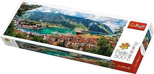 Trefl Puzzle 500 elementów Panorama - Kotor, Czarnogóra (GXP-645442)
