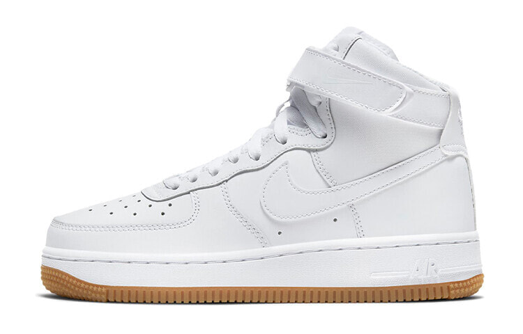 Nike Air Force 1 High 高帮 板鞋 GS 白生胶 / Кроссовки Nike Air Force 1 High GS DH1058-100