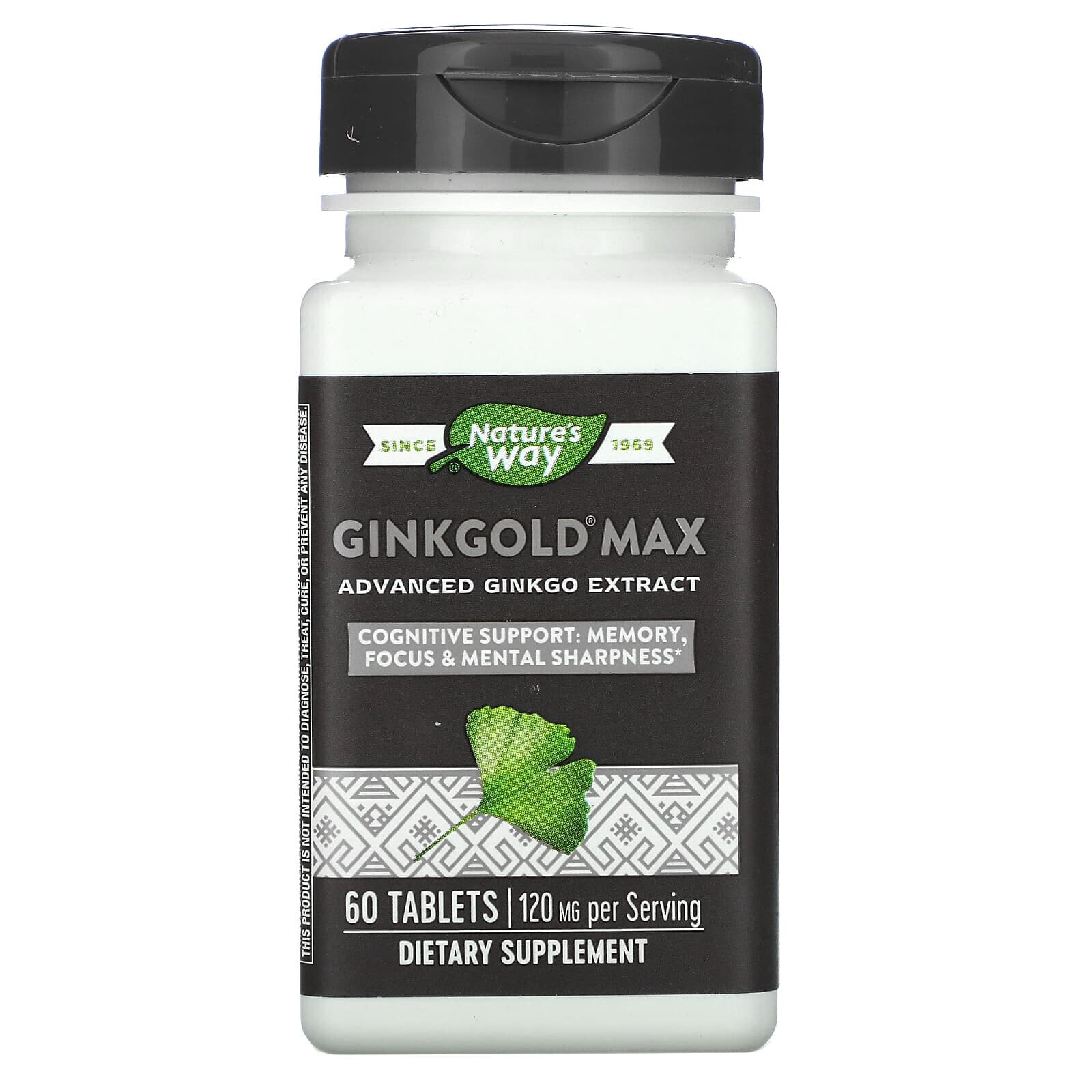 Ginkgold Max, 120 mg, 60 Tablets