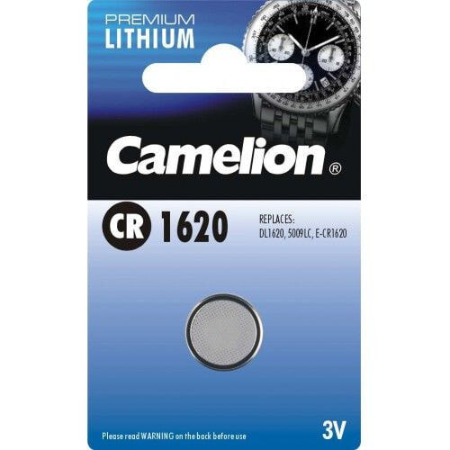 Camelion CR1620-BP1 Батарейка одноразового использования Литиевая 13001620