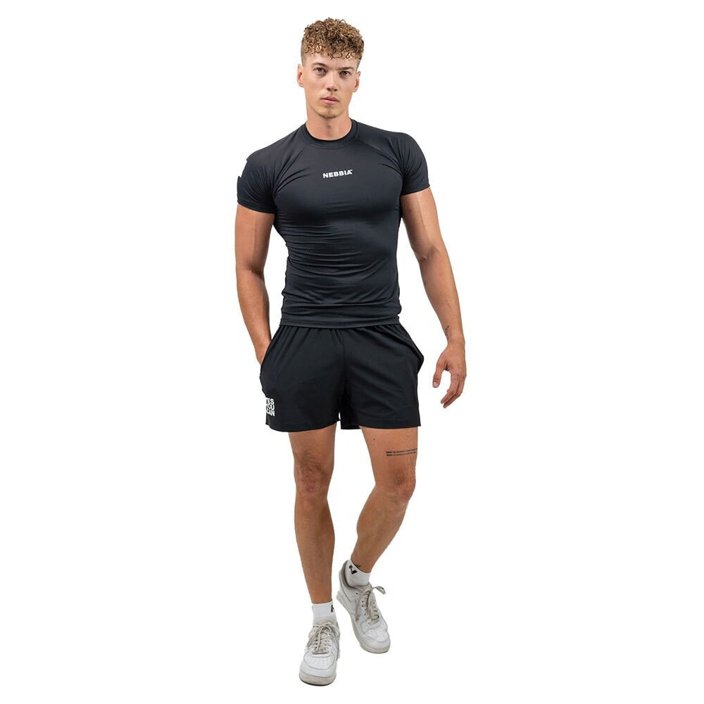NEBBIA Workout Compression Performance 339 Short Sleeve T-Shirt
