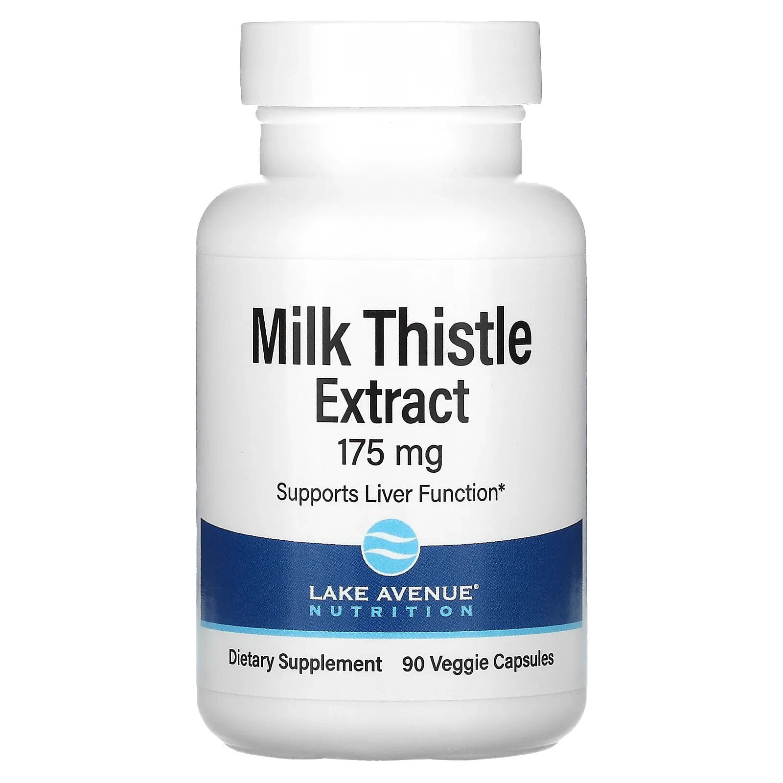 Lake Avenue Nutrition, экстракт расторопши, 175 мг, 240 растительных капсул
