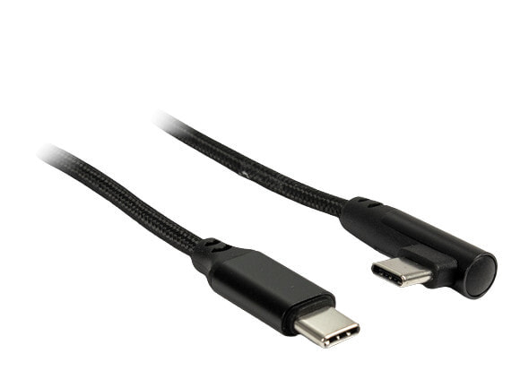 Inter-Tech 88885581 - 1 m - USB C - USB C - Black