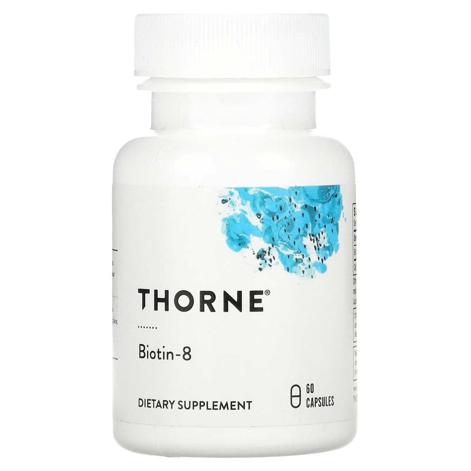 Thorne, Биотин-8, 60 капсул