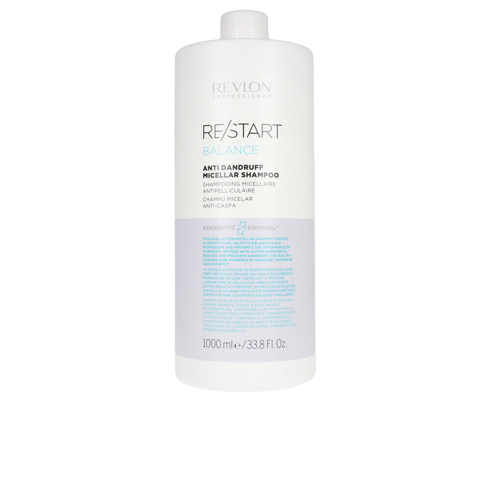 Revlon Re-Start Anti-Dandruff Micellar Shampoo  Мицеллярный шампунь против перхоти 250 мл