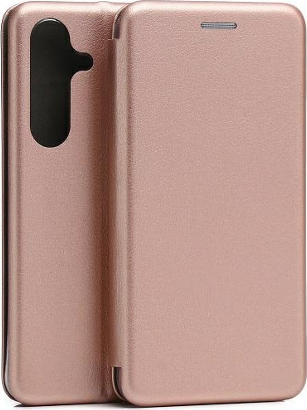 Beline Beline Etui Book Magnetic Samsung S24+ S926 różowo-złoty/rosegold