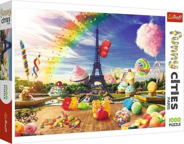 Trefl Puzzle 1000 elementów Słodki Paryż