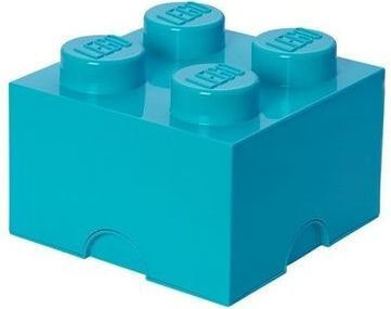 Контейнер для хранения игрушек LEGO Room Copenhagen Storage Brick 4 pojemnik turkusowy (RC40031743)