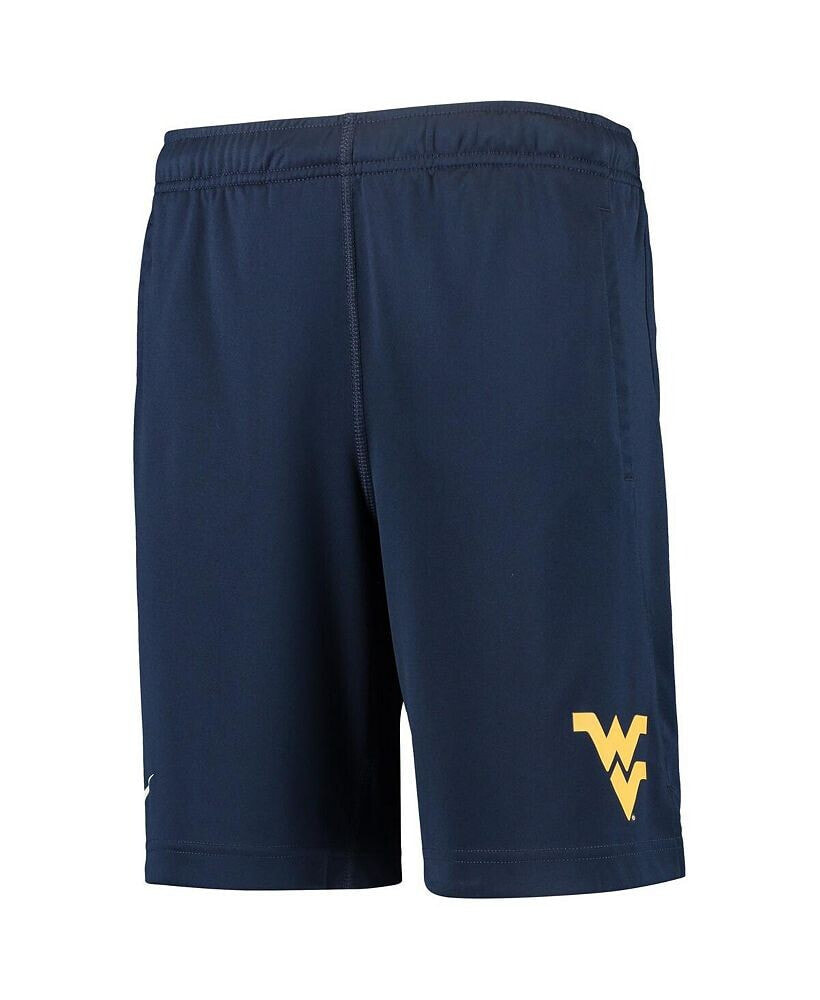 Nike big Boys Navy West Virginia Mountaineers Performance Fly Shorts