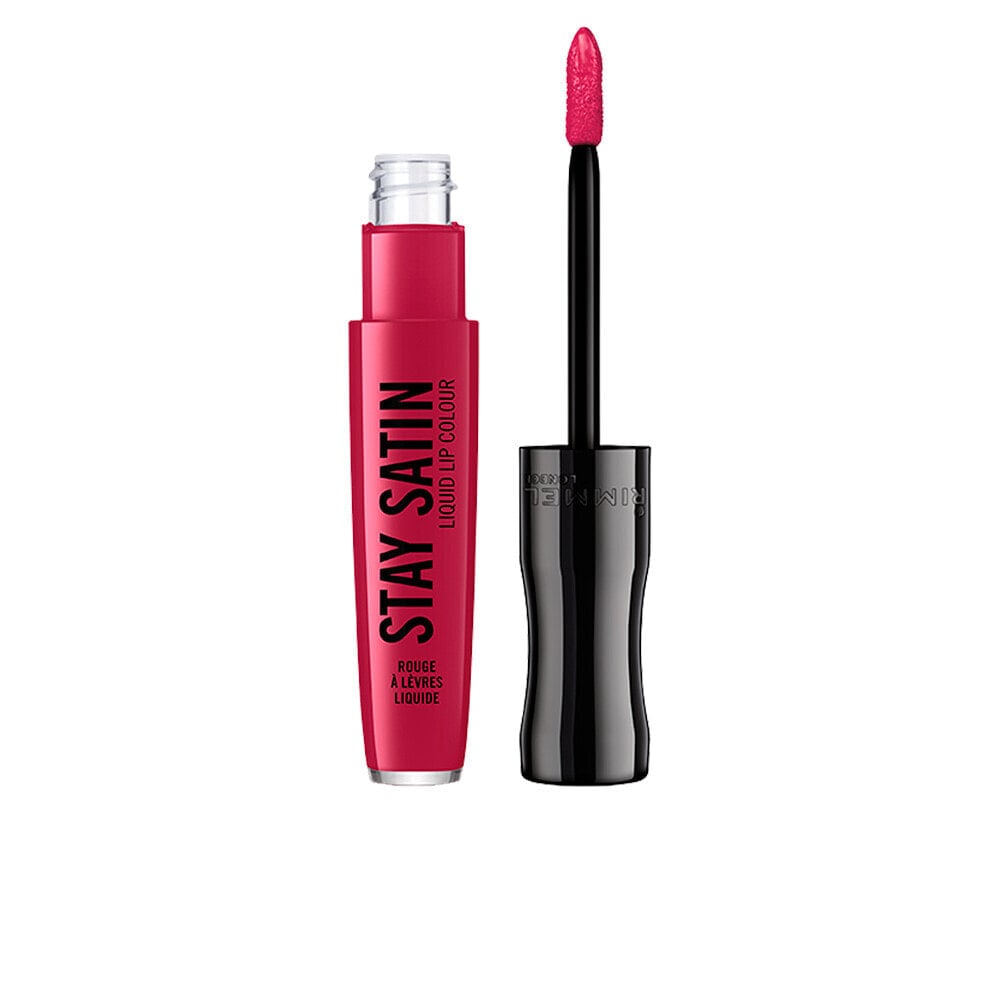 Rimmel Stay Satin Liquid Lip Color 800 Red Стойкая губная помада атласного покрытия