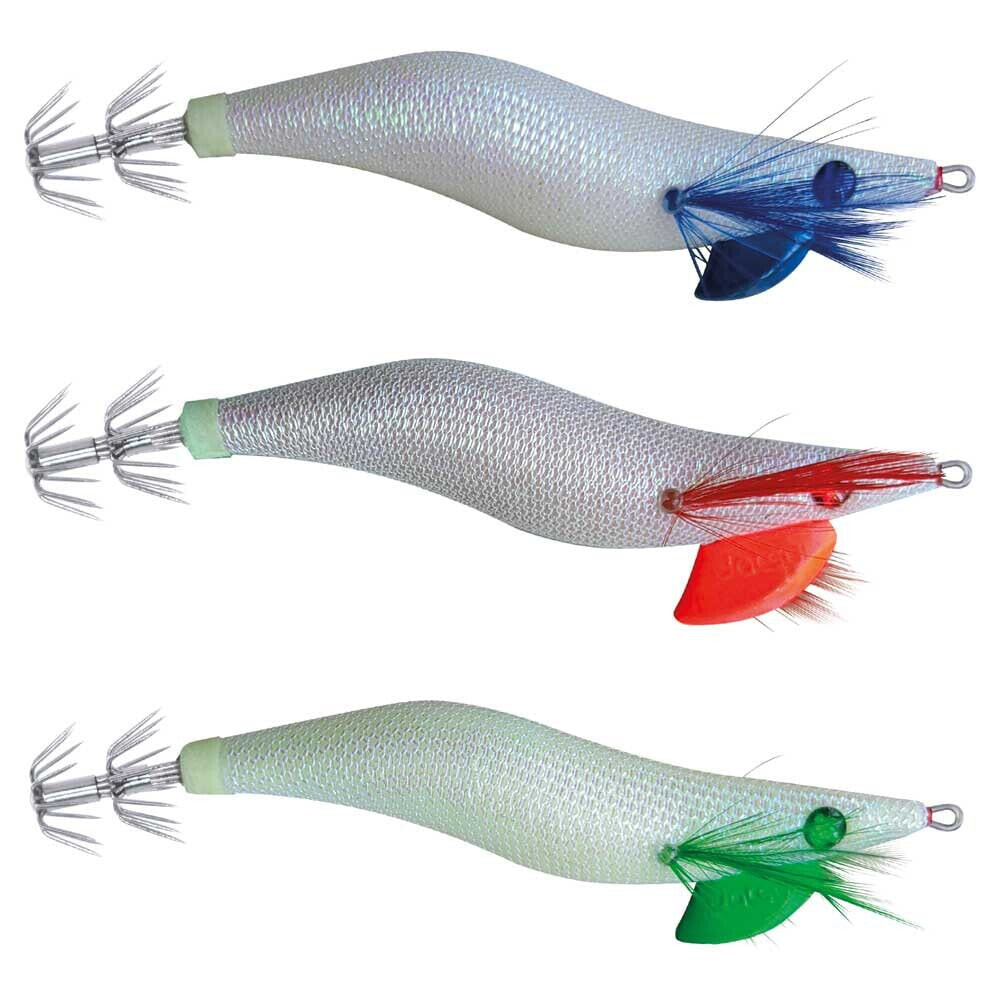 JATSUI Rush Egi White Ghost Standard 3.0 Squid Jig 115 mm 16g