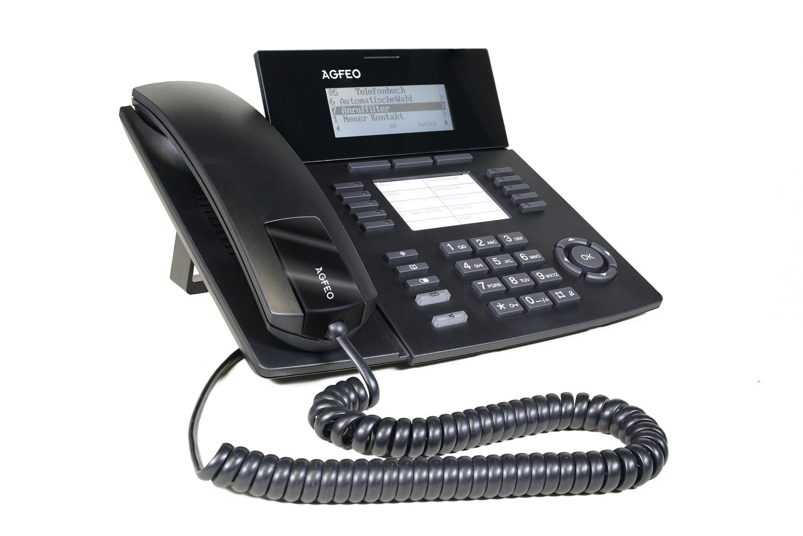 AGFEO ST 53 IP IP-телефон Черный Проводная телефонная трубка 6101571