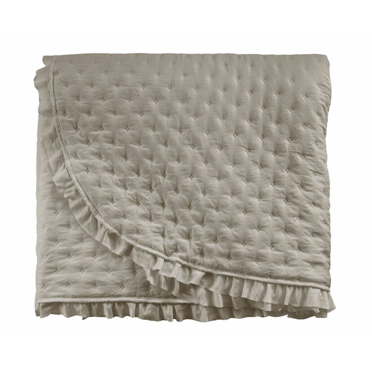 Bedspread (quilt) Pierre Cardin AROA Beige Single (2 Pieces)