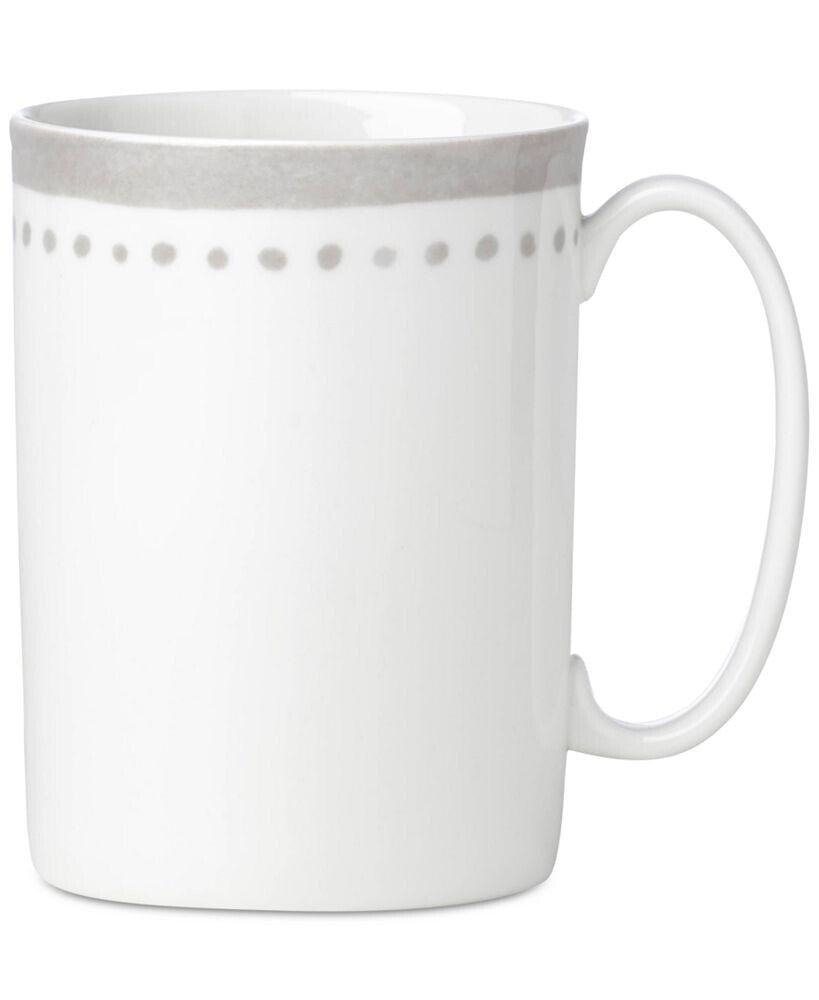 kate spade new york charlotte Street East Grey Collection Mug