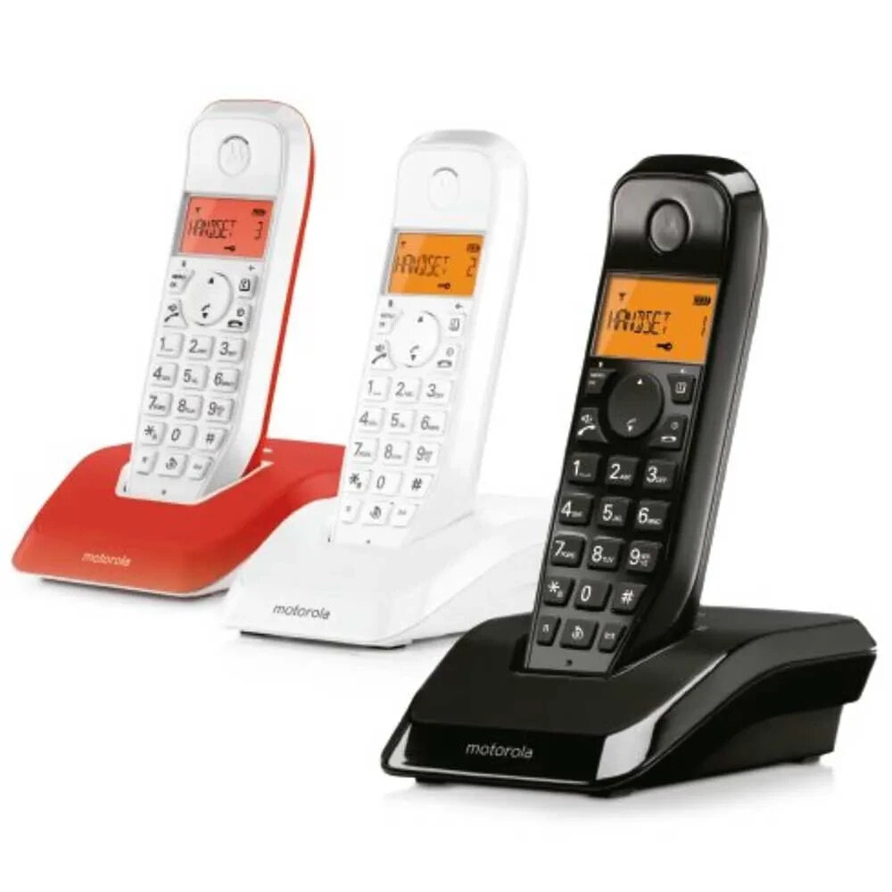 MOTOROLA S1203 Wireless Landline Phone 3 units