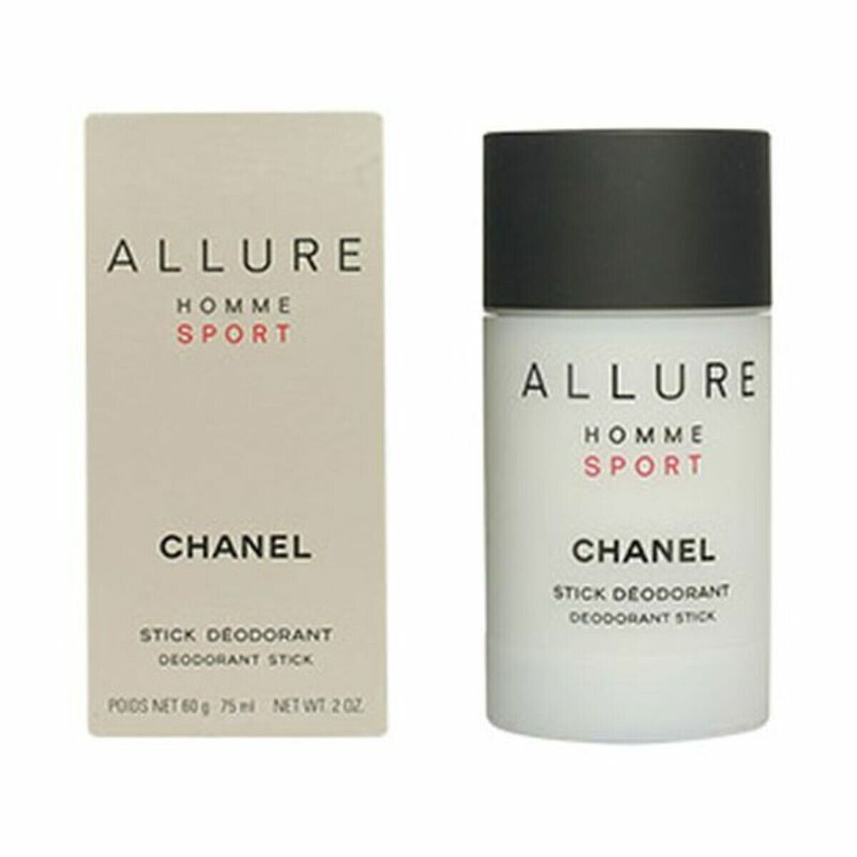 Твердый дезодорант Chanel Allure Homme Sport 75 ml