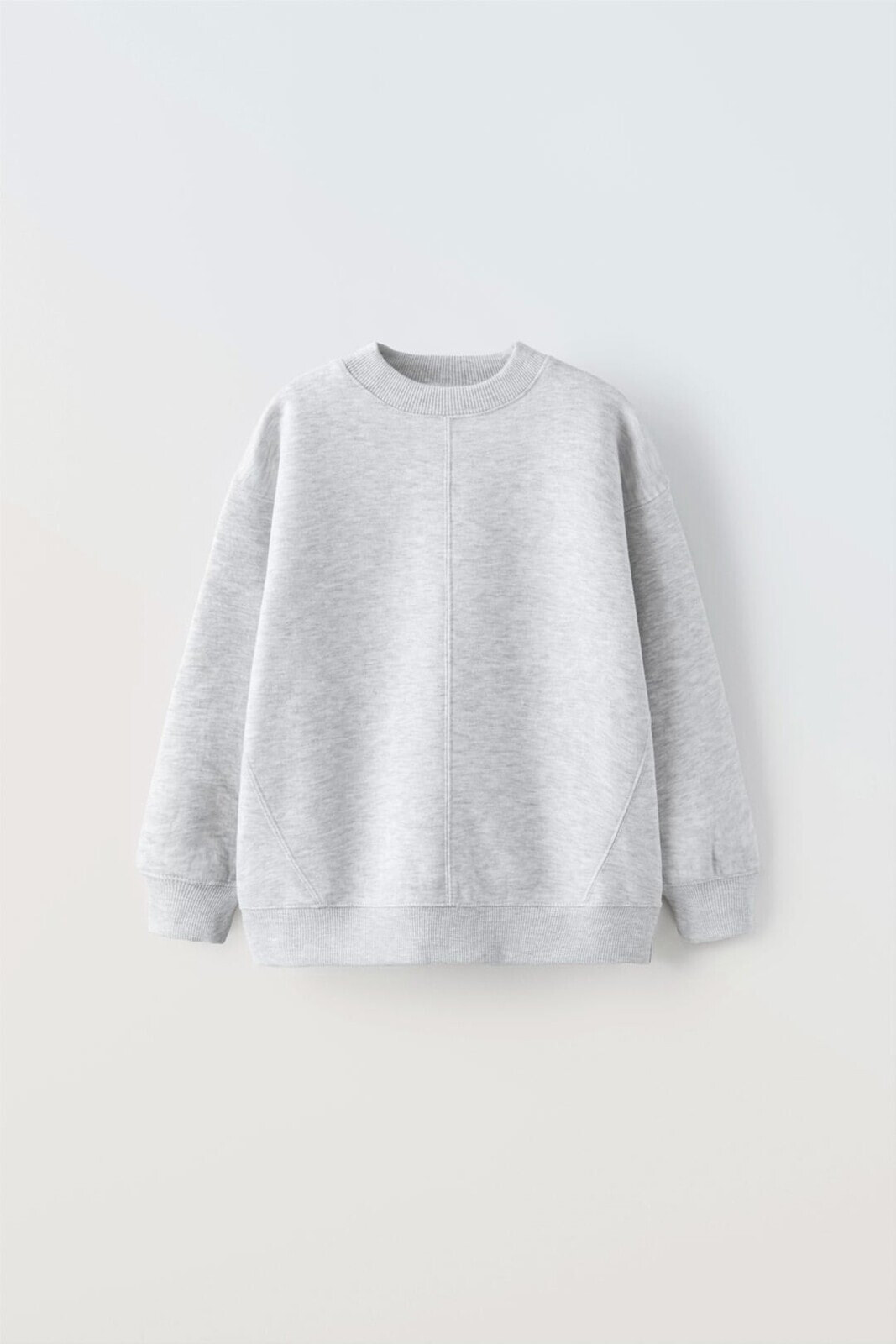 Basic plush sweatshirt