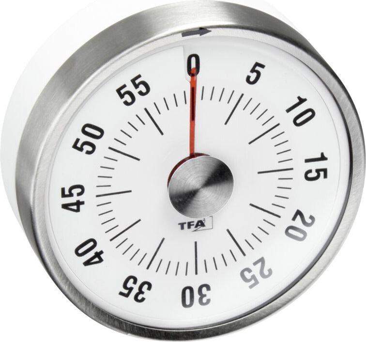 Mechanical TFA timer silver (38.1028.02)