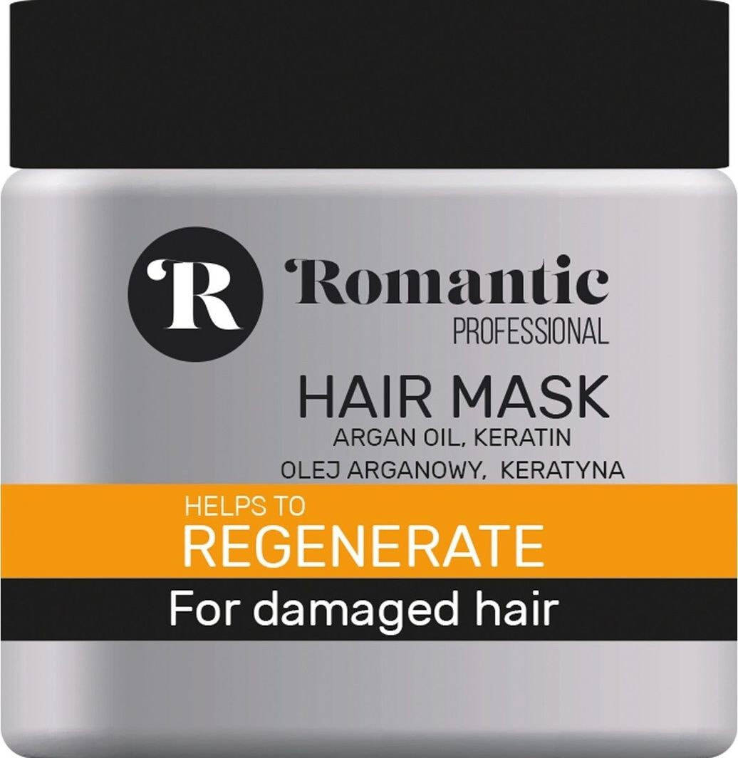 Romantic Hair Mask Regenerate Восстанавливающая маска для волос с аргановым маслом и кератином 500 мл
