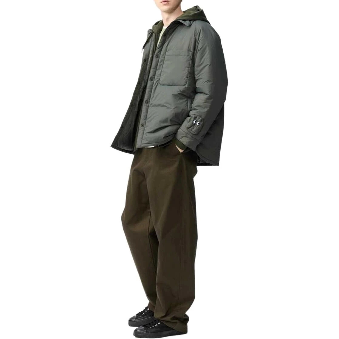 UNIQLO Anya Hindmarch Co-brand Jackets Unisex Olive