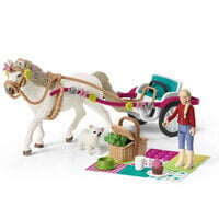 schleich HORSE CLUB Small carriage for the big horse show 42467