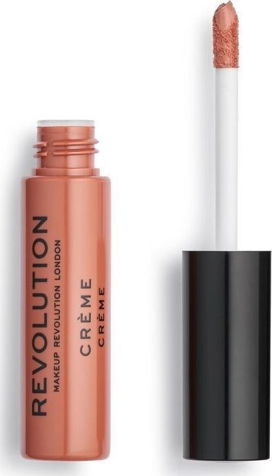 Makeup Revolution Creme Liquid Lip Color Piece of Cake 101 Увлажняющая жидкая матовая губная помада кремовой консистенции