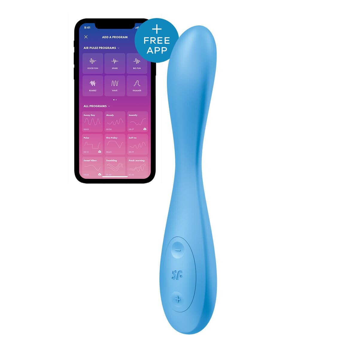 Vibrator Satisfyer G-Spot Flex 4+ Blue