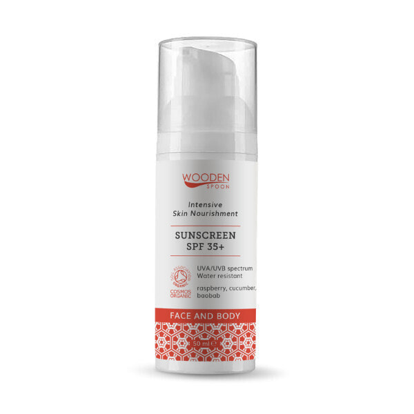 WoodenSpoon Body and Facial Sunscreen Lotion SPF35 Солнцезащитный лосьон для тела и лица  50 мл