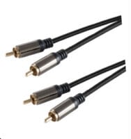 shiverpeaks BS20-41055 аудио кабель 5 m 2 x RCA Черный