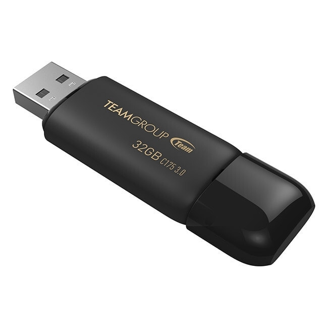 Team Group C175 USB флеш накопитель 32 GB USB тип-A 3.2 Gen 1 (3.1 Gen 1) Черный TC175332GB01