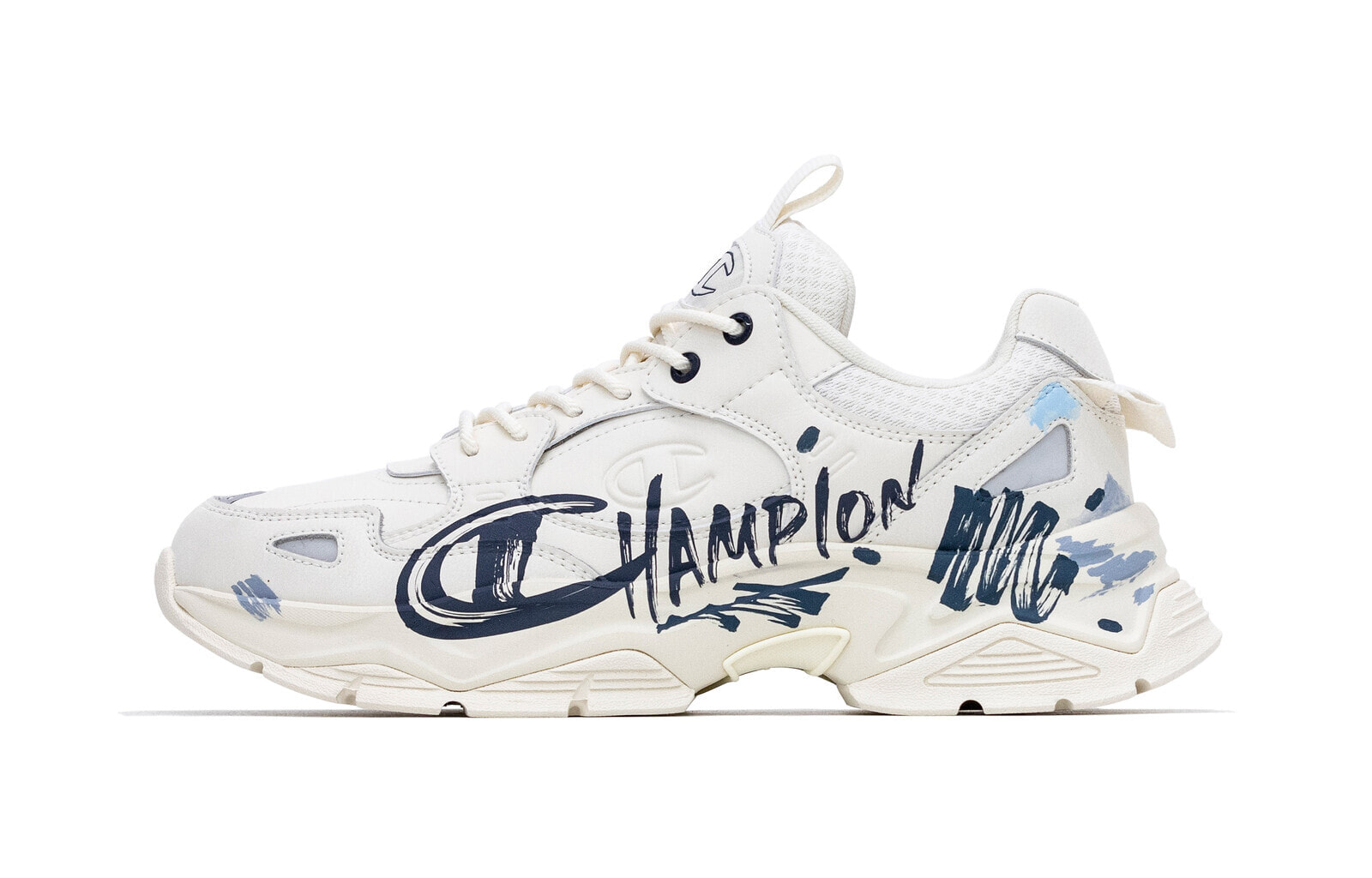 Champion Chunky Sneakers Women's Low-Top Ice Heart Dream Whisper