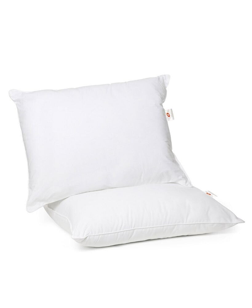 Swiss Comforts 100% Cotton Luxury Down Alternative 2 Pack of Standard Pillows, 20