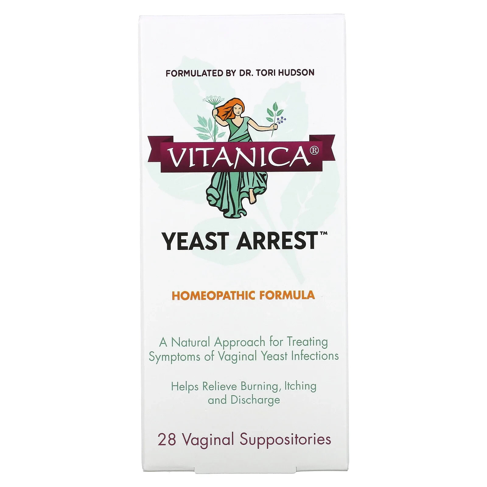 Yeast Arrest, 14 Vaginal Suppositories