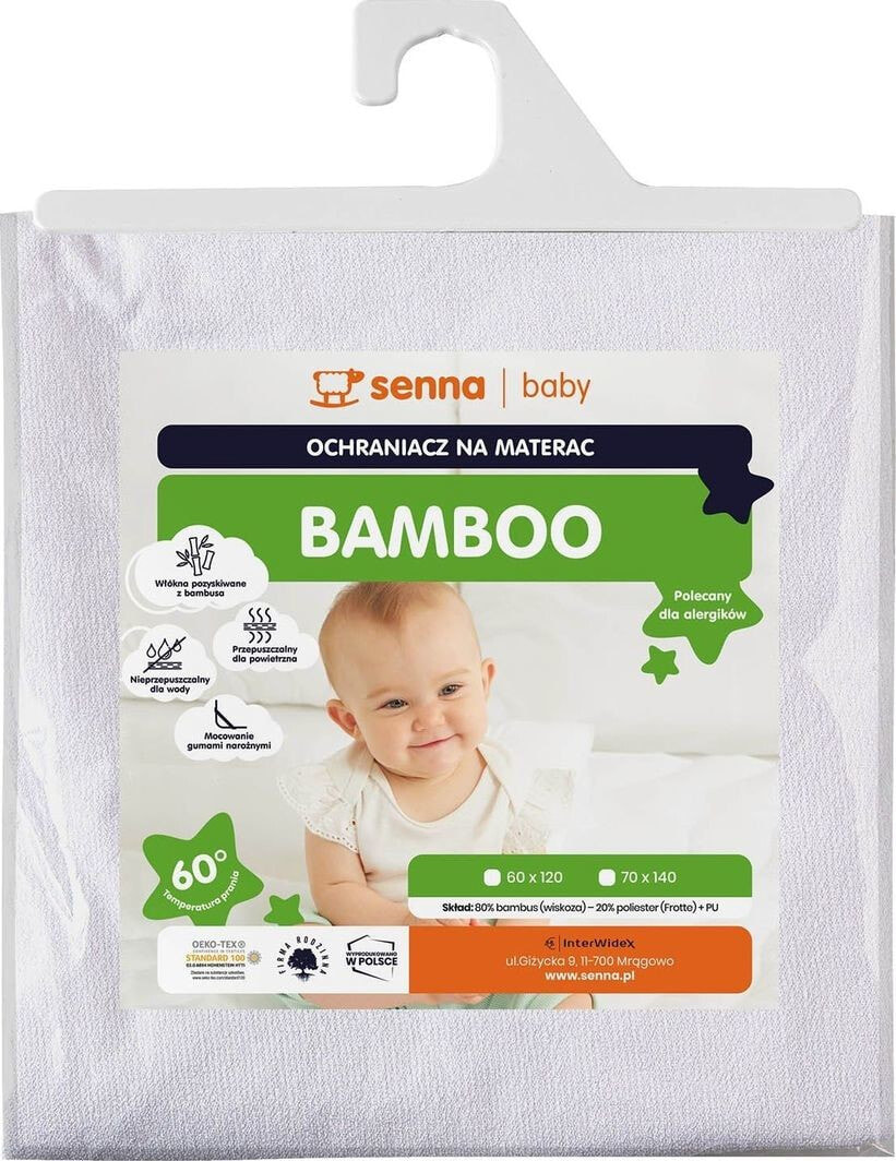 Детский матрас или наматрасник noname OCHRANIACZ NA MATERAC BAMBOO 70X140