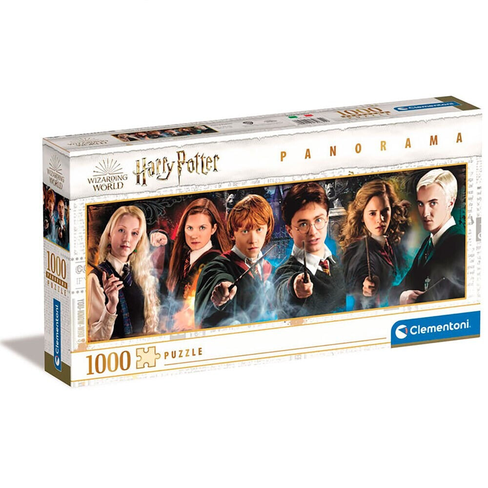 CLEMENTONI Panorama Harry Potter Puzzle 1000 Pieces Clementoni купить от  2442 рублей в интернет-магазине MALL | Детские развивающие пазлы Clementoni